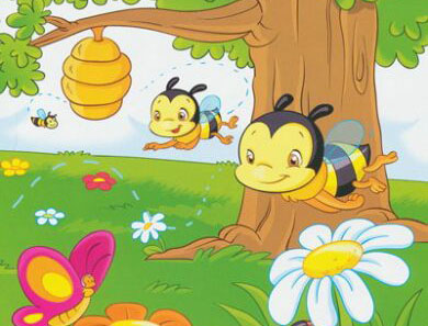 蜜蜂和蝴蝶的故事